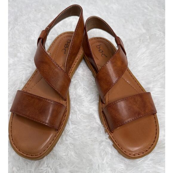 b.o.c. Kacee sandals in a brown or dark tan color summer vacation size 6 - Picture 7 of 15